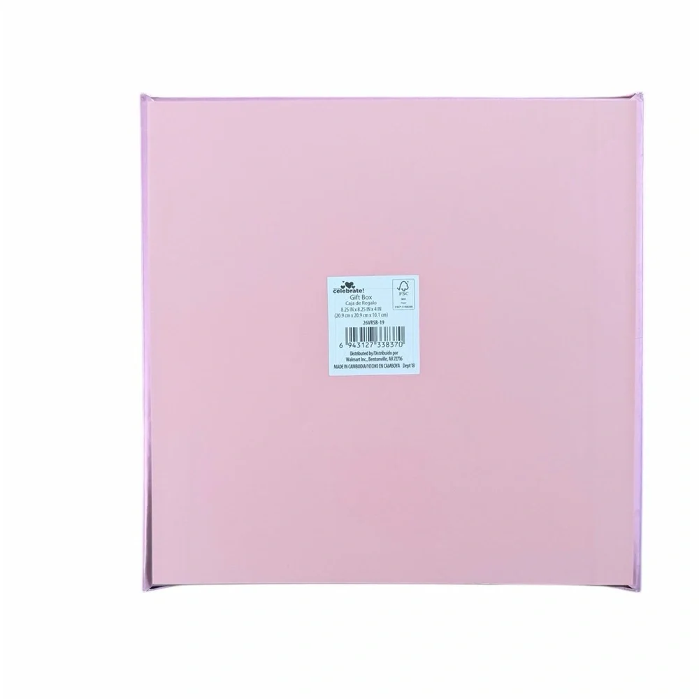 Pink Elegant‎ Fancy Gift Box with Large Bow